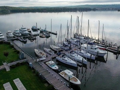 There's a boatshow happening